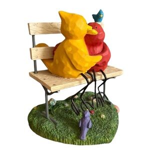 Russ Bird Figurine Tweet Along‎ With Me “Time for hugs”